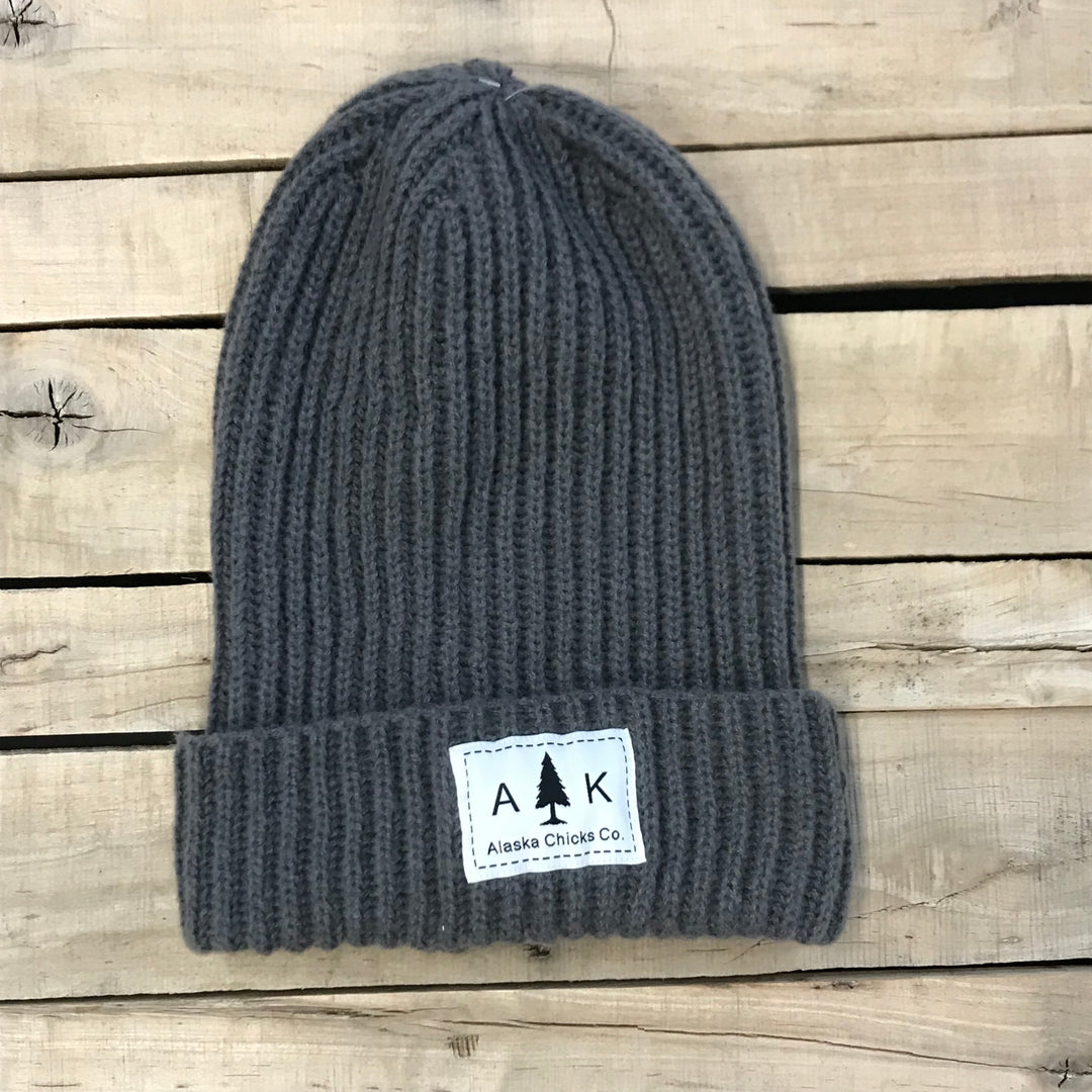 Loose Knit Cuff Beanie