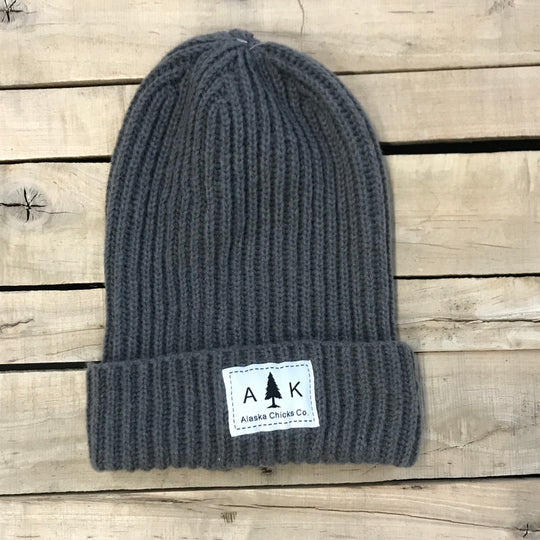 Loose Knit Cuff Beanie