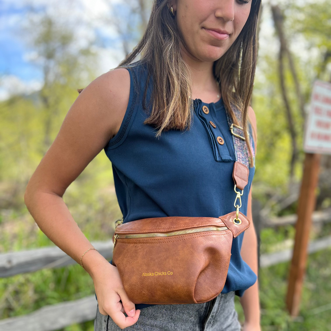 Leather Pouch Purse