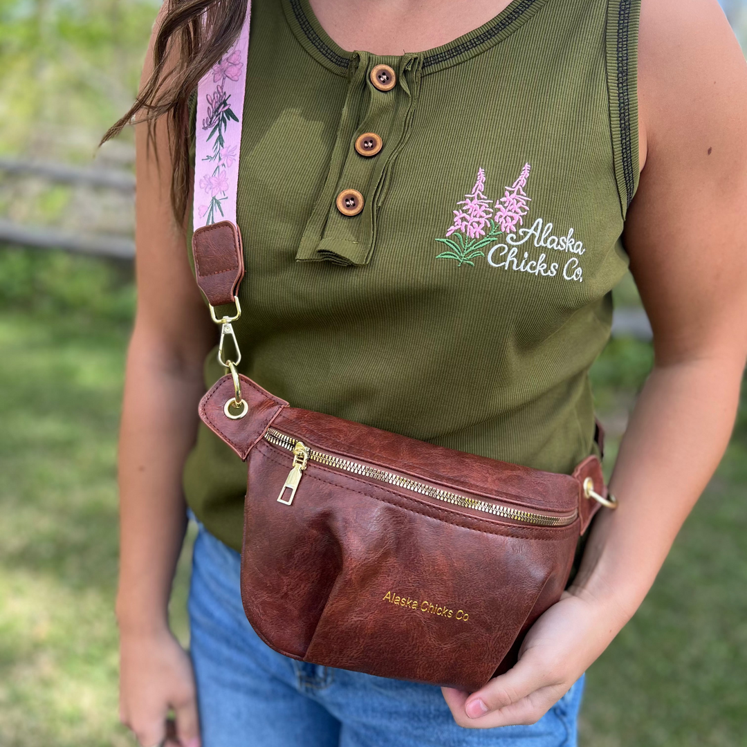 Leather Pouch Purse
