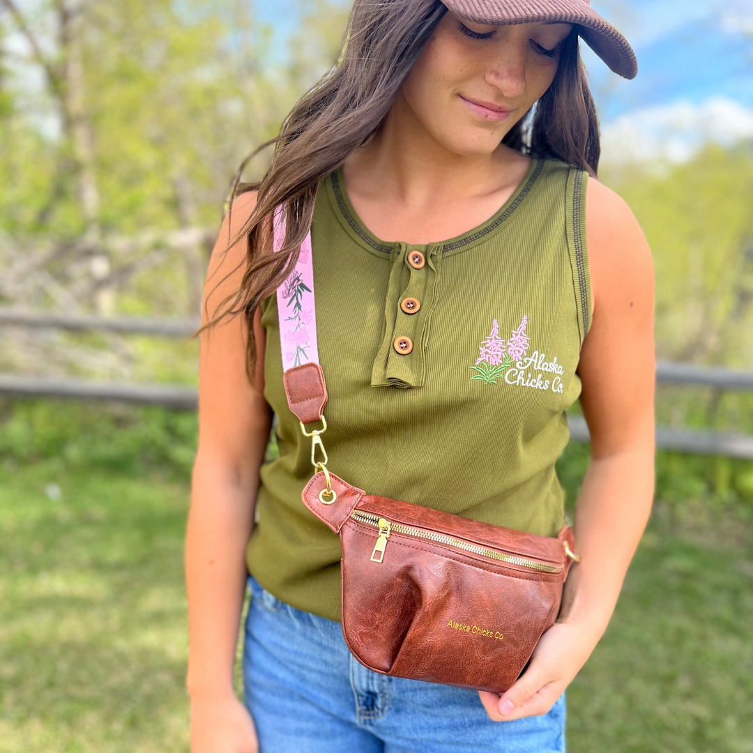 Leather Pouch Purse