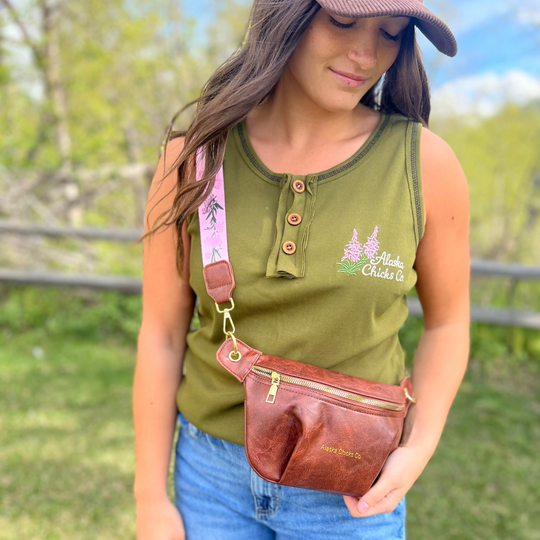 Leather Pouch Purse
