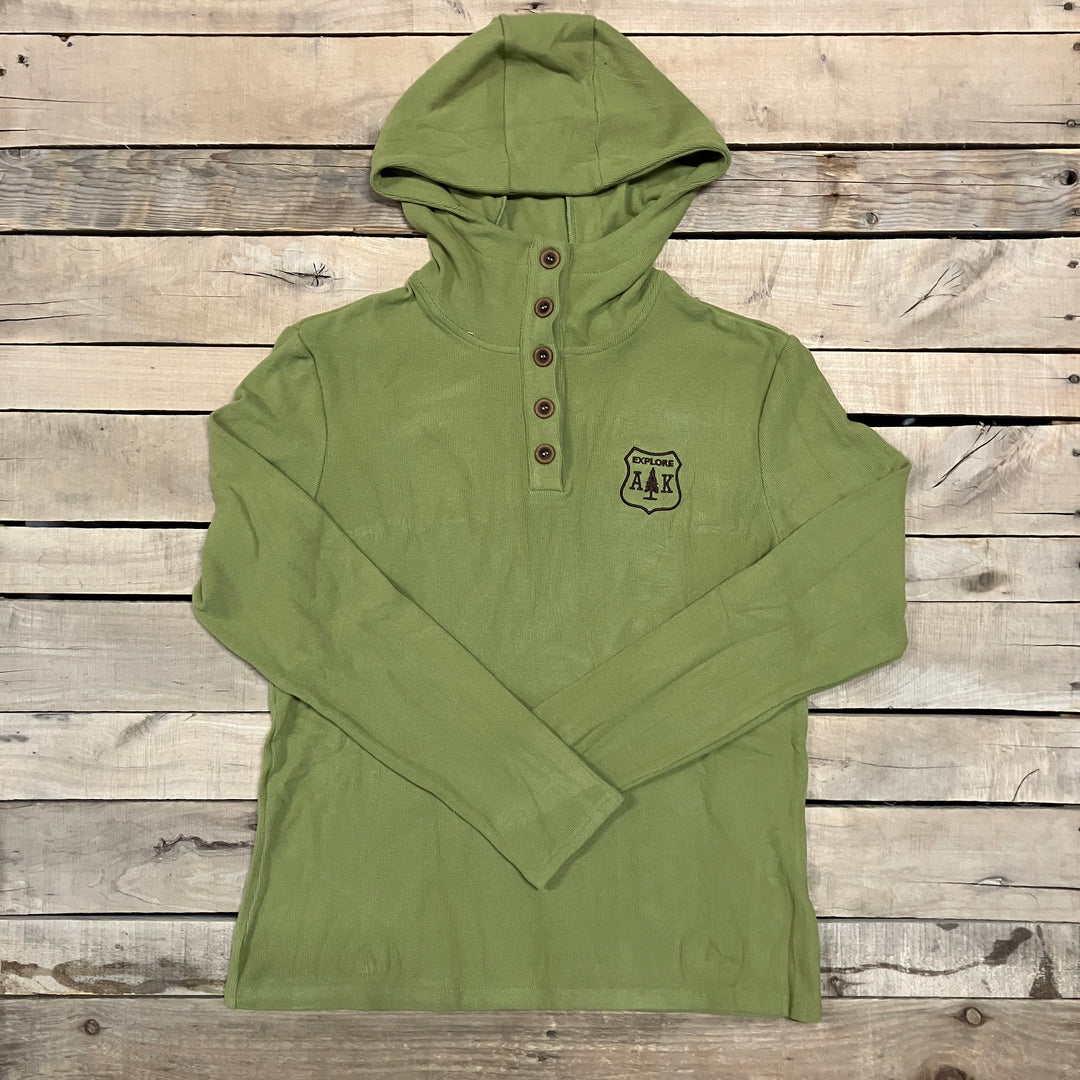 Lightweight Ribbed Hoodie