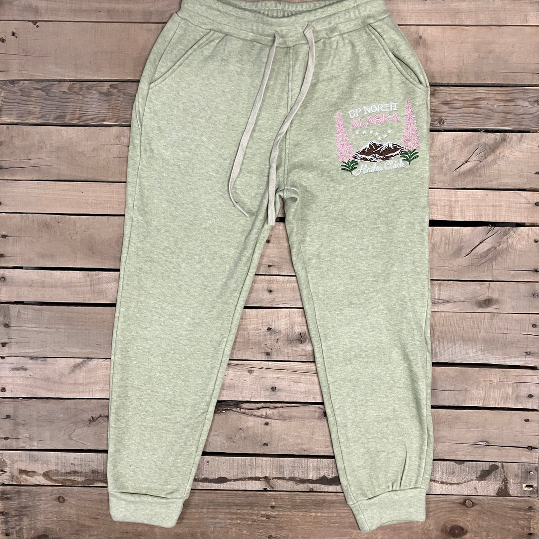 Embroidered Joggers