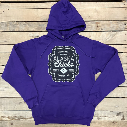 Alaska Chicks Logo Hoodie