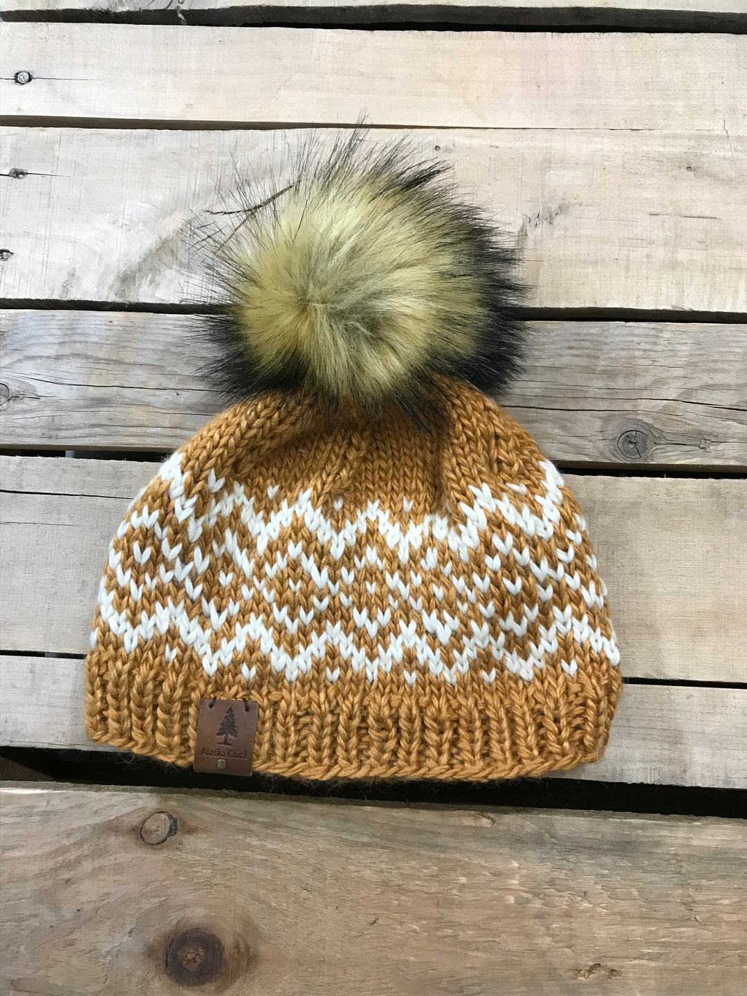 Chevron Knit Hat