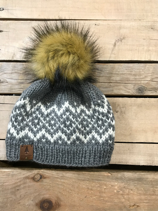 Chevron Knit Hat