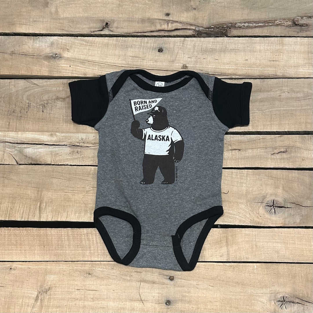 Alaska Born and Raised Onesie