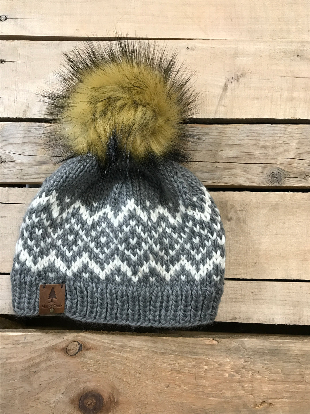 Chevron Knit Hat