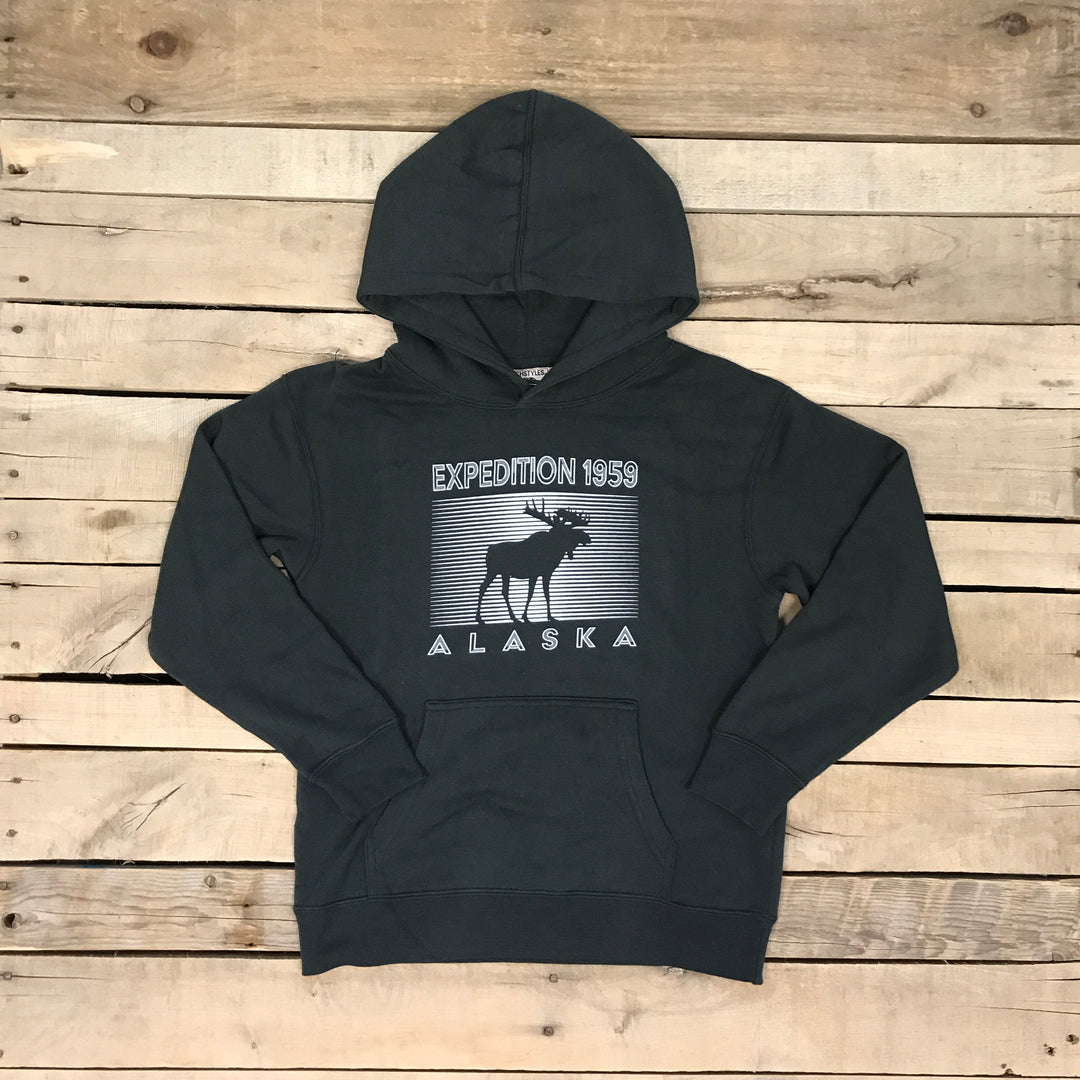 Kid's Expedition Moose Hoodie