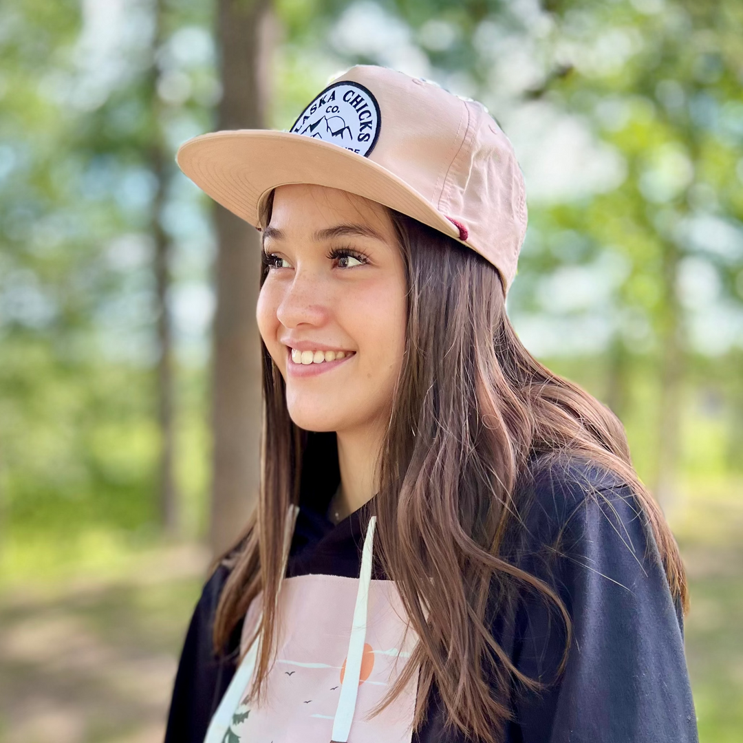 Get Into Nature Flat Bill Trucker Hat
