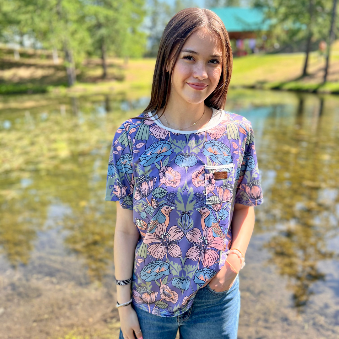 Solid Print T-shirt