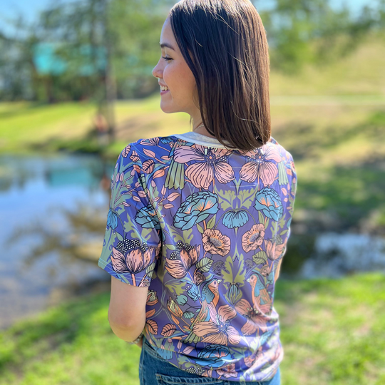 Solid Print T-shirt