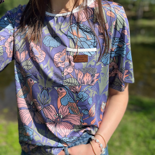 Solid Print T-shirt