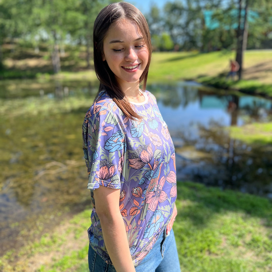 Solid Print T-shirt