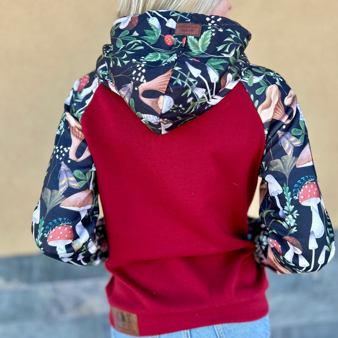 Mushroom Sleeve Full Zip