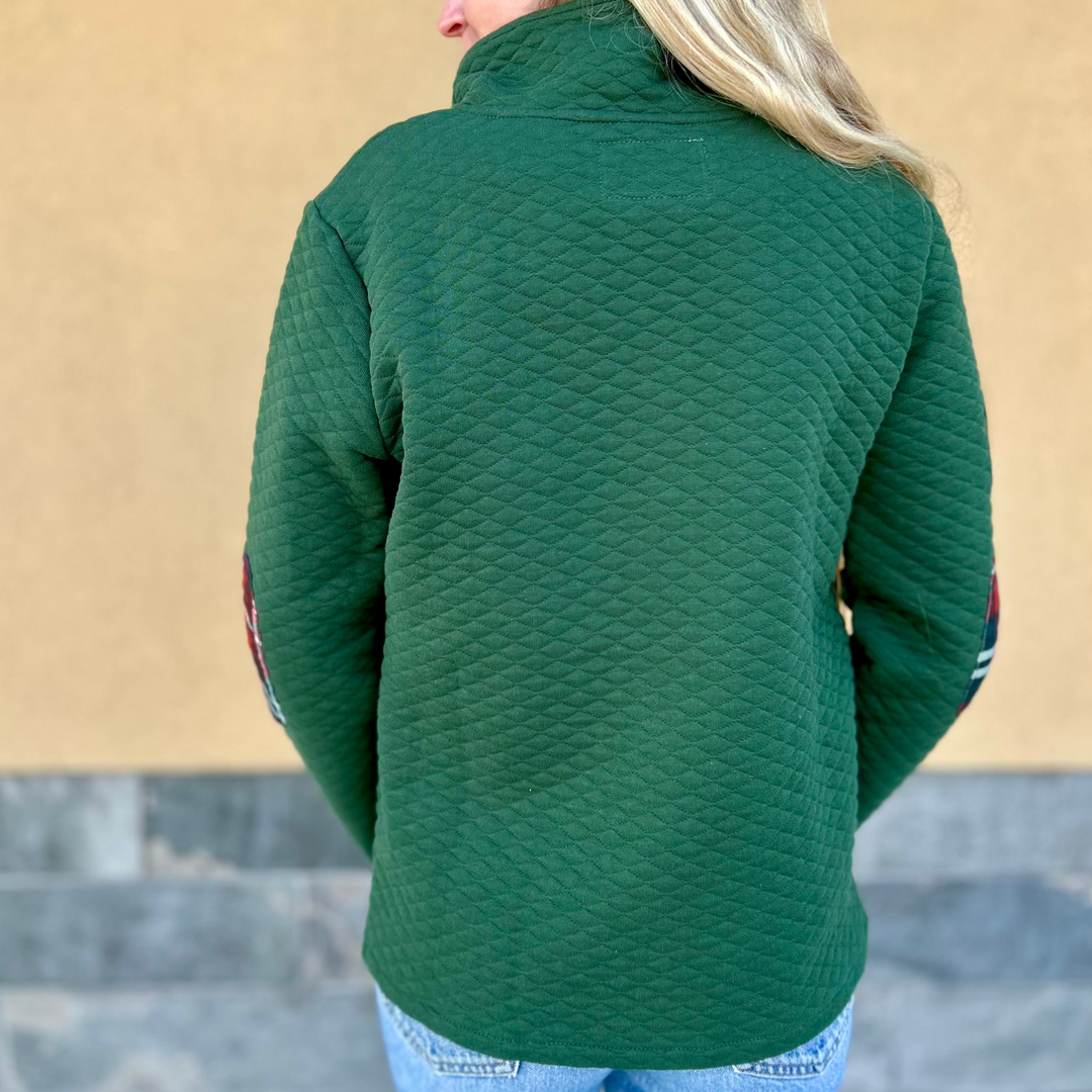 Quilted Pullover