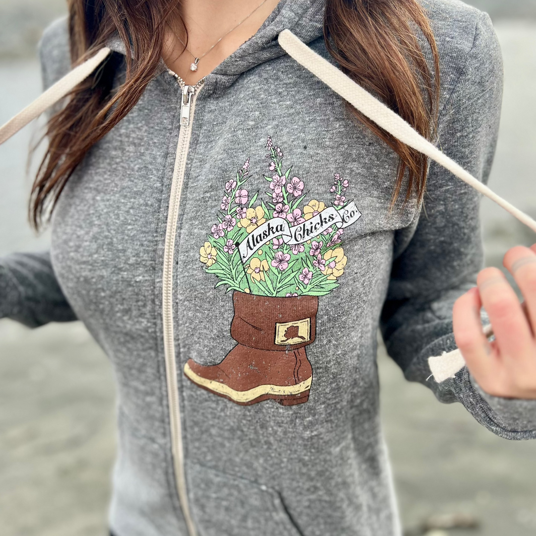 Fireweed Boot Zip-Up Hoodie