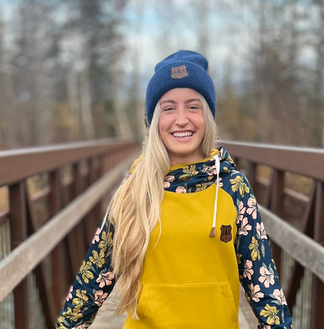 Fuzzy Beanie - Shield Patch