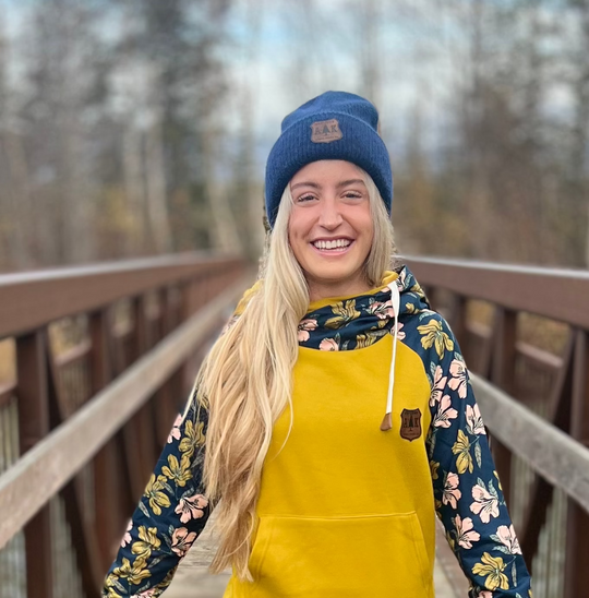 Fuzzy Beanie - Shield Patch