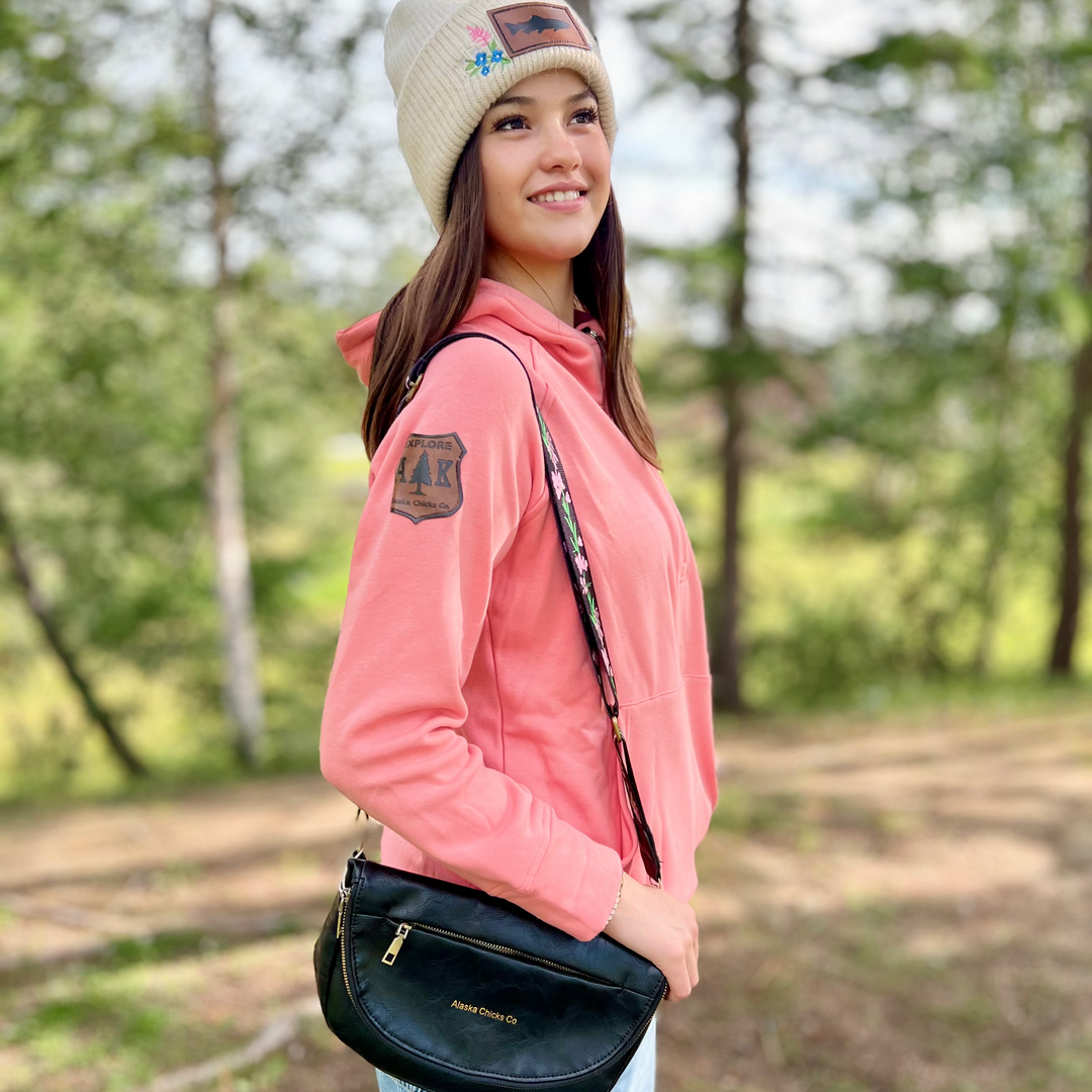 Fireweed Boot Embroidered Quarter Zip