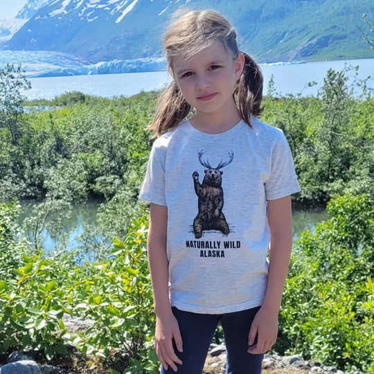 Kid's Naturally Wild Bear T-Shirt