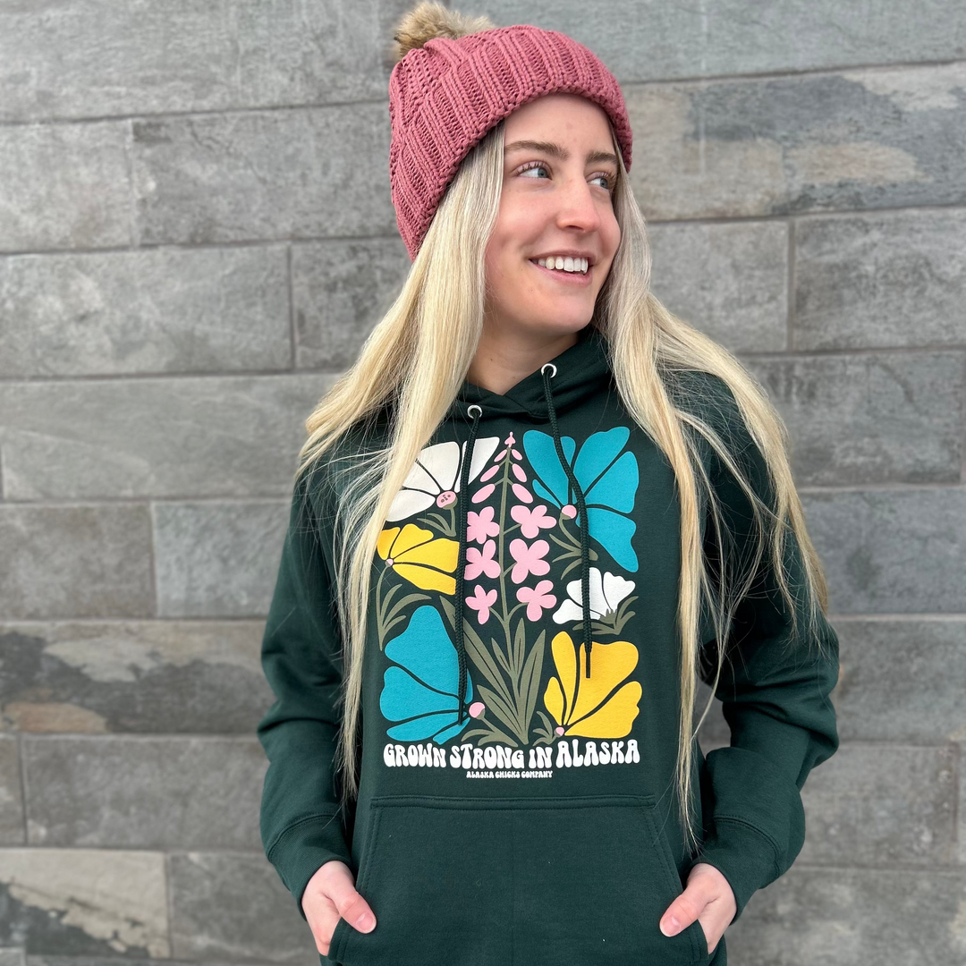 Grown Strong In Alaska Hoodie