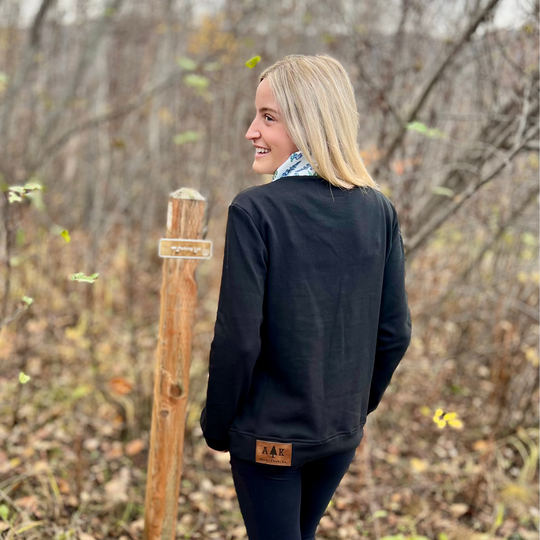 Printed Quarter Zip Pullover