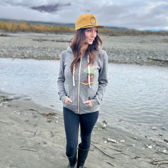 Fireweed Boot Zip-Up Hoodie