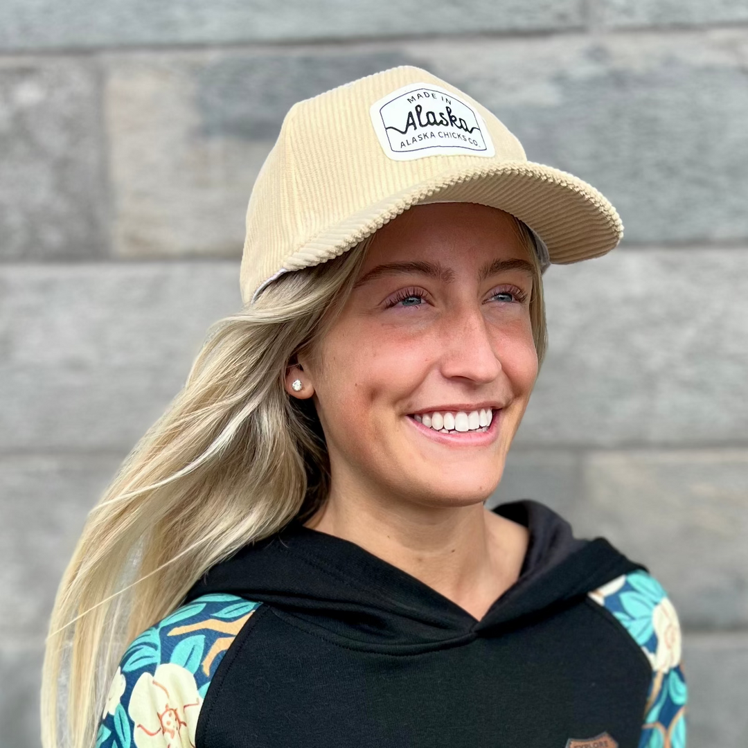 Made In Alaska Corduroy Trucker Hat