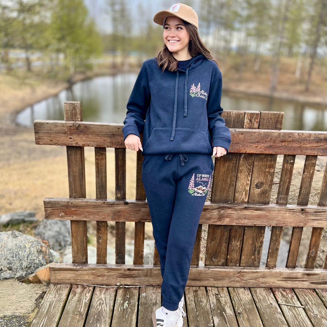 Embroidered Up North Hoodie