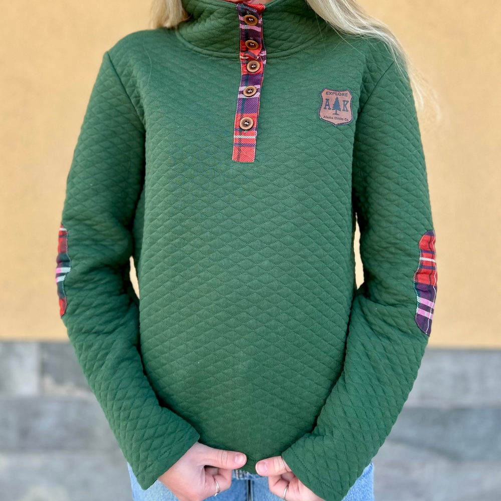 Quilted Pullover