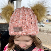 Girl's Alaska Chicks Double Pom Hat