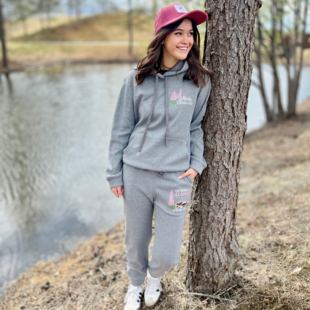 Embroidered Up North Hoodie