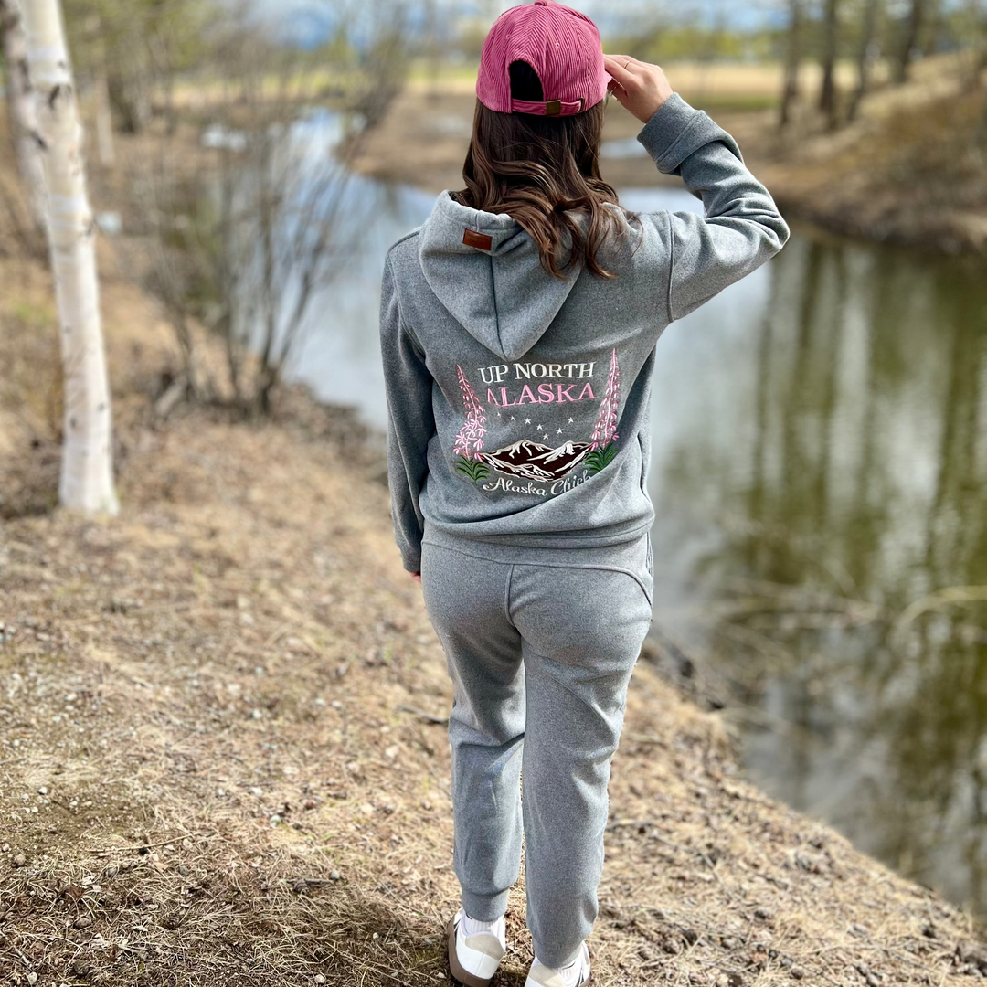 Embroidered Up North Hoodie