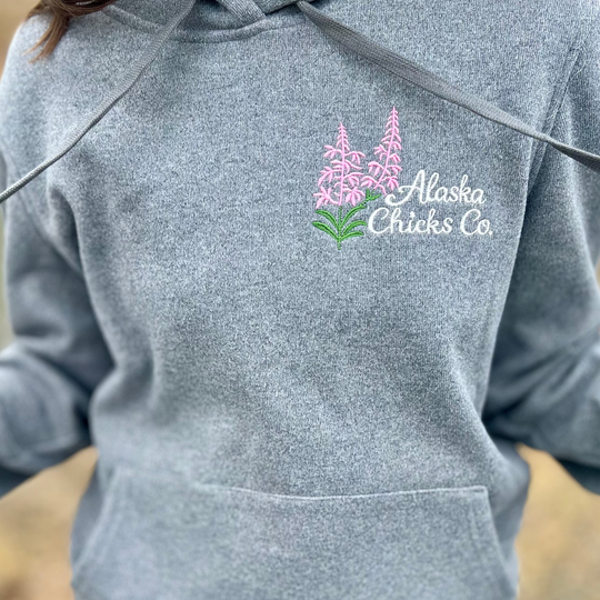 Embroidered Up North Hoodie