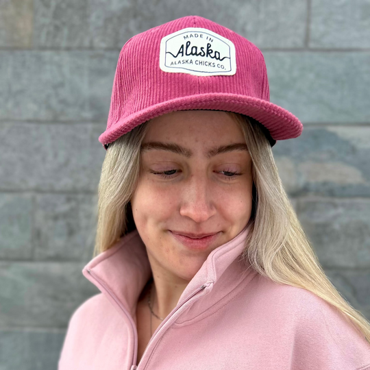 Made In Alaska Corduroy Trucker Hat