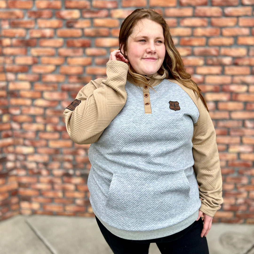 Raglan Henley Pullover