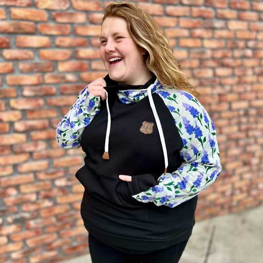 Lupine Sleeve Hoodie