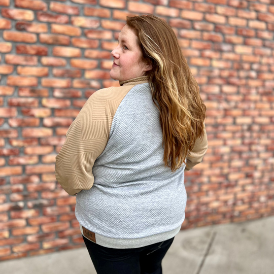 Raglan Henley Pullover