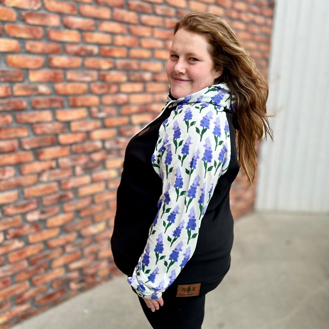 Lupine Sleeve Hoodie
