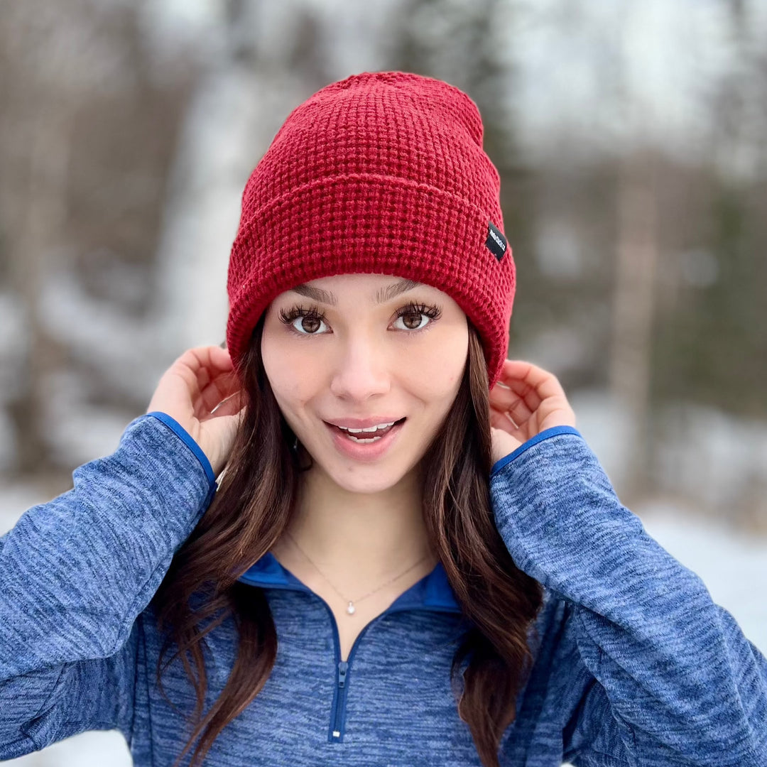 Waffle beanie