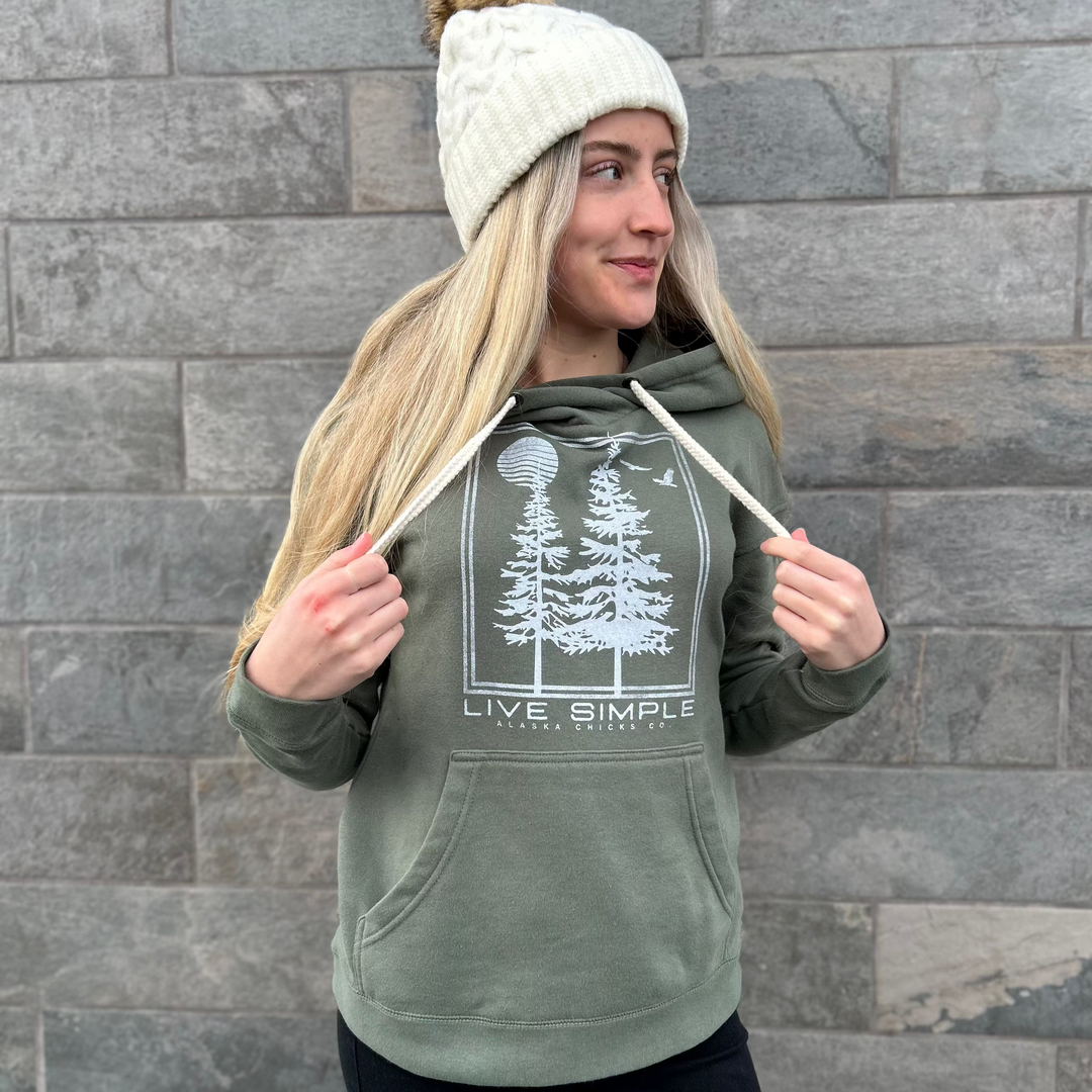 Live Simple Two Tree Hoodie
