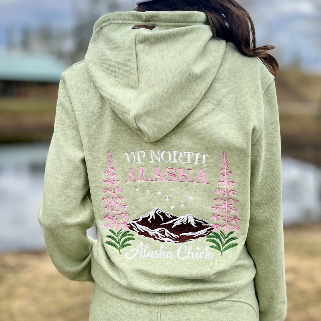 Embroidered Up North Hoodie