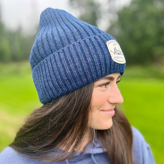 Ribbed Cuff Beanie - Lined