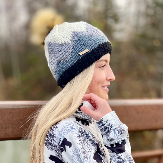 Kid's Mountain Knit Hat