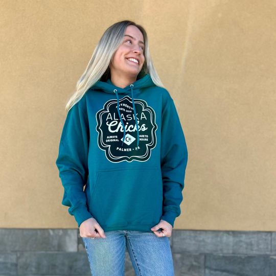 Alaska Chicks Logo Hoodie