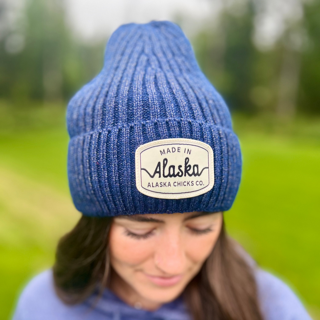 Ribbed Cuff Beanie - Lined – Alaska Chicks Co Ribbed Cuff Beanie - Lined – Alaska Chicks Co