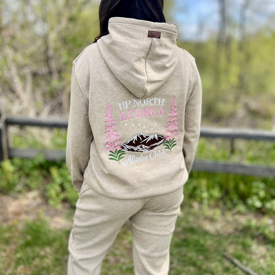 Embroidered Up North Hoodie