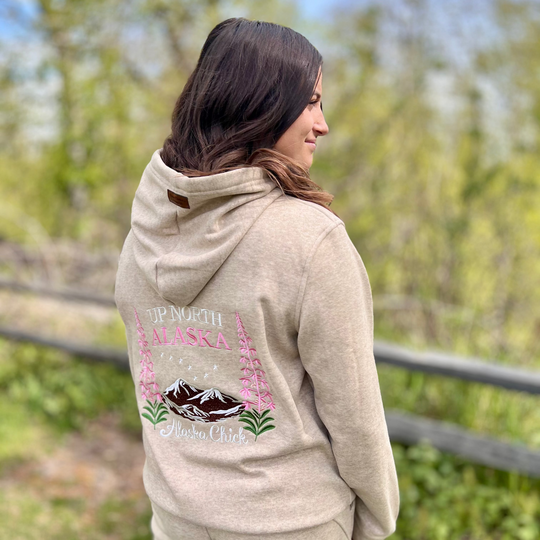 Embroidered Up North Hoodie